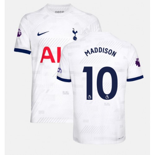 Pánský Fotbalový dres Tottenham Hotspur James Maddison #10 2023-24 Domácí Krátký Rukáv